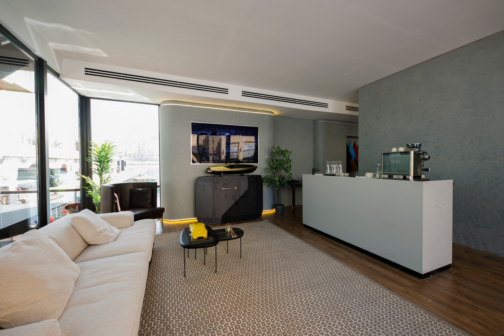 Lamborghini Has A Special Pop-Up Lounge In Qatar Just For The World Cup