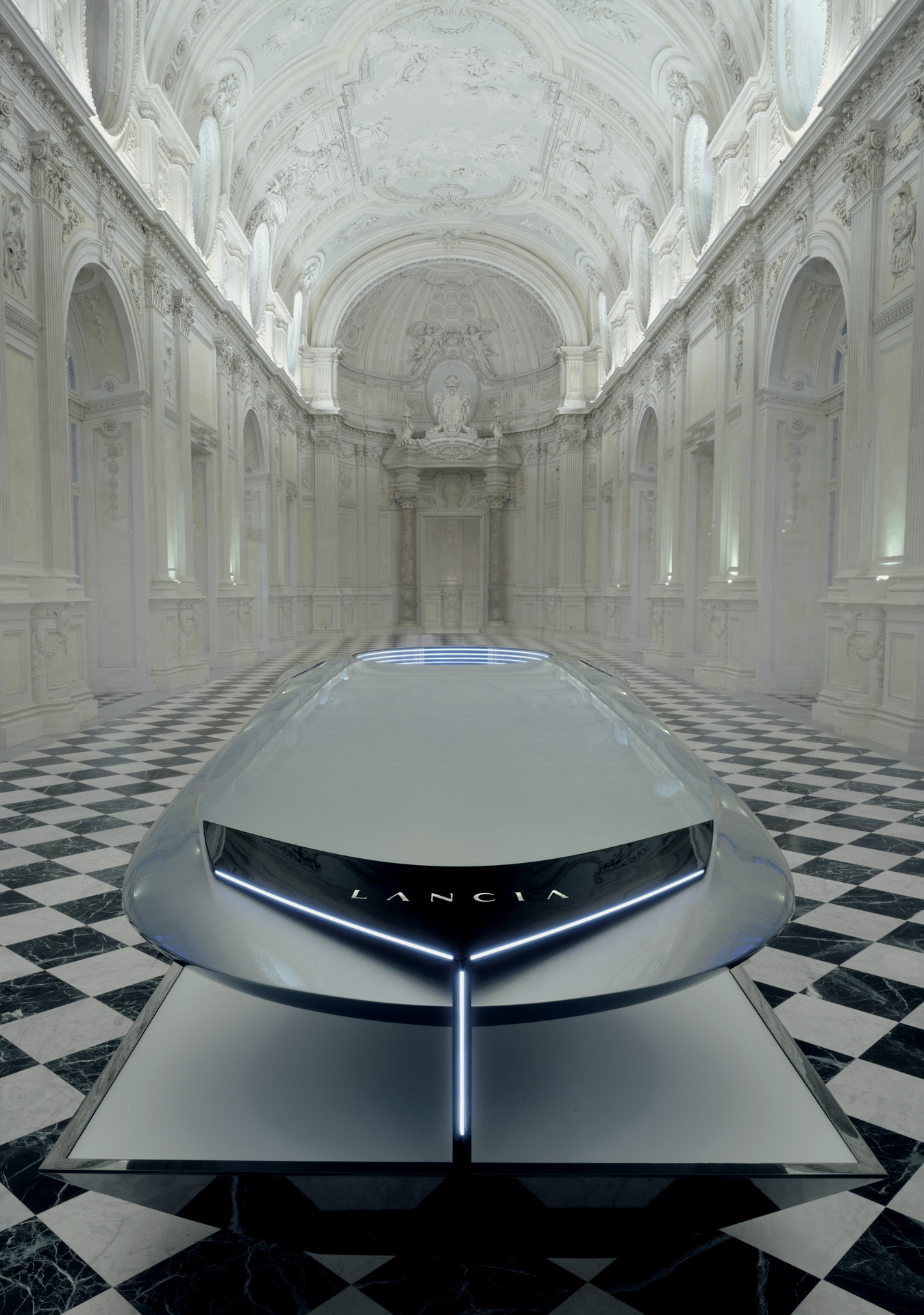 Lancia Reveals New Logo And Pu+Ra Zero Sculpture Teasing EV Design Language