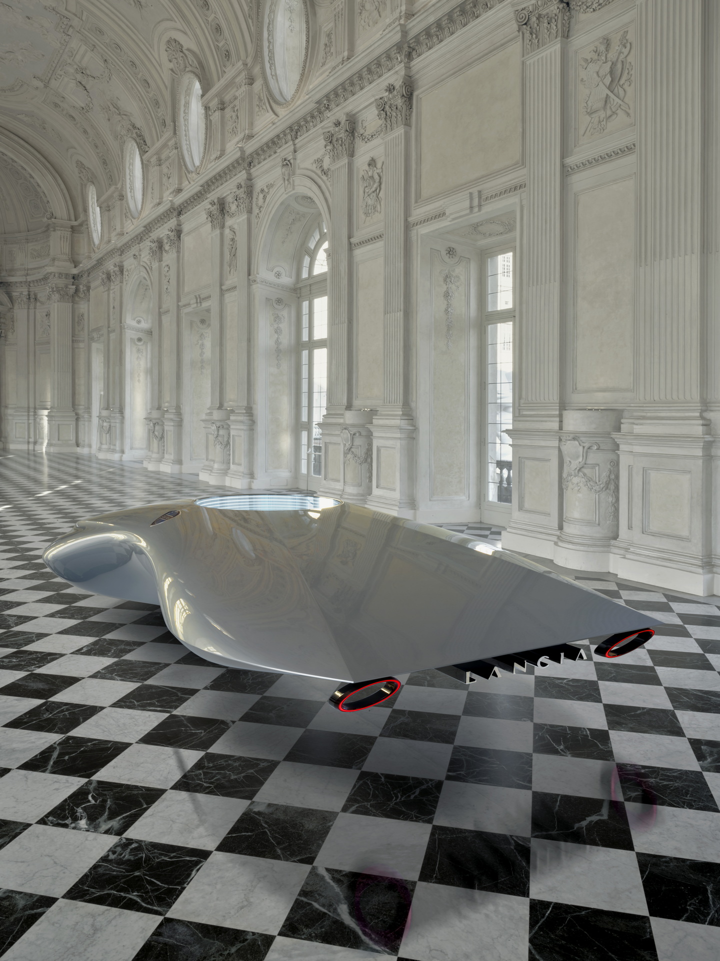 Lancia Reveals New Logo And Pu+Ra Zero Sculpture Teasing EV Design Language