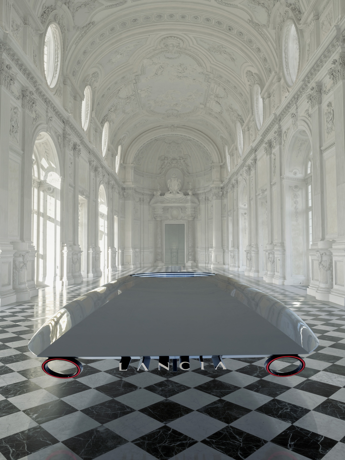 Lancia Reveals New Logo And Pu+Ra Zero Sculpture Teasing EV Design Language