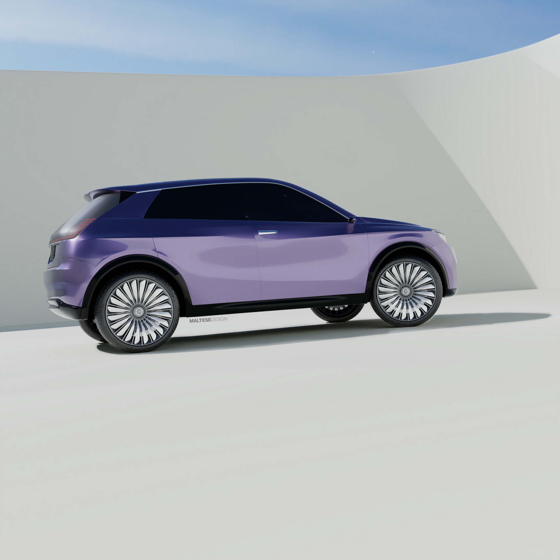 2024 Lancia Ypsilon Envisioned By Designer As A Stylish Small Electric Crossover