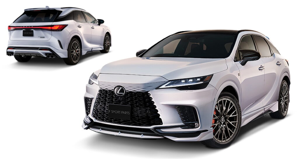  2023 Lexus RX Gains Sportier Looks And Chassis Tuning Thanks To TRD