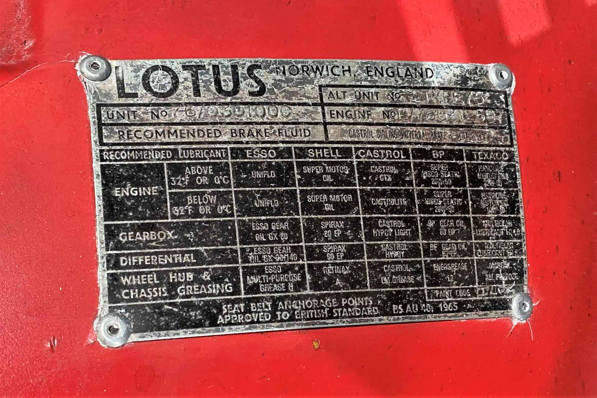 Like The F1 Legend, Ex-Mario Andretti Lotus Elite Has A Few Wrinkles