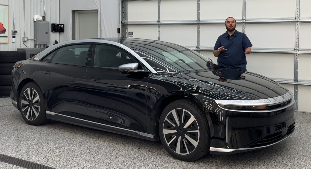  Brand-New Lucid Air Had Paint So Thin It Needed A Full-Body-PPF To Salvage It