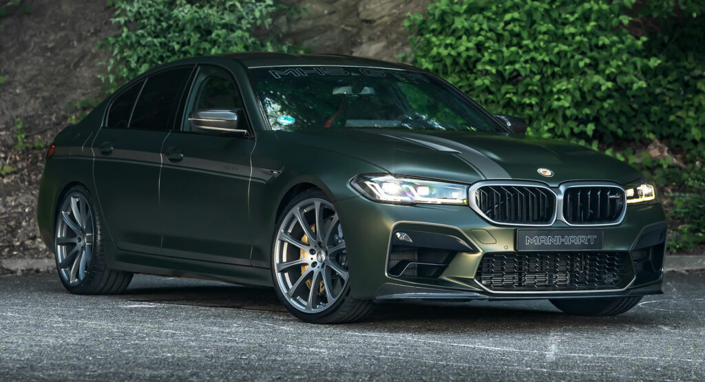  Manhart Unleashes Its 788-HP Tuned BMW M5 CS