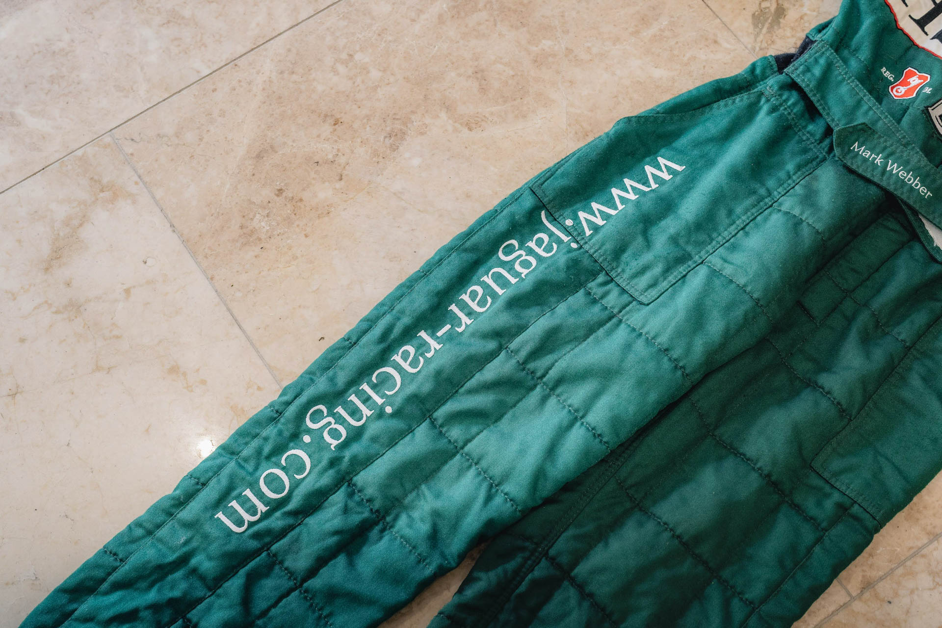 Mark Webber Probably Peed In This F1 Race Suit And Now You Can Too