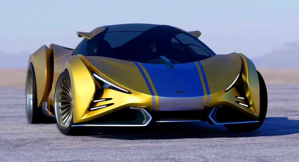  McLaren Ensifera Has Been Conceived As A Hypothetical Ferrari 296 GTB Rival