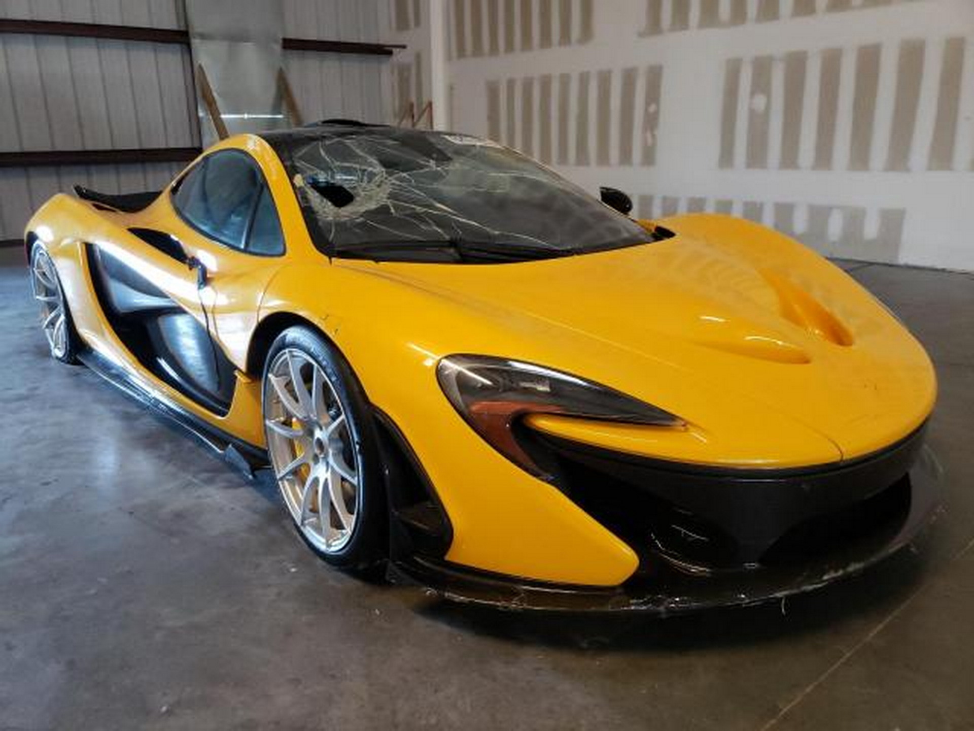 Famous Florida Flooded McLaren P1 Is Back For Sale After $400k Winning Bid Rejected