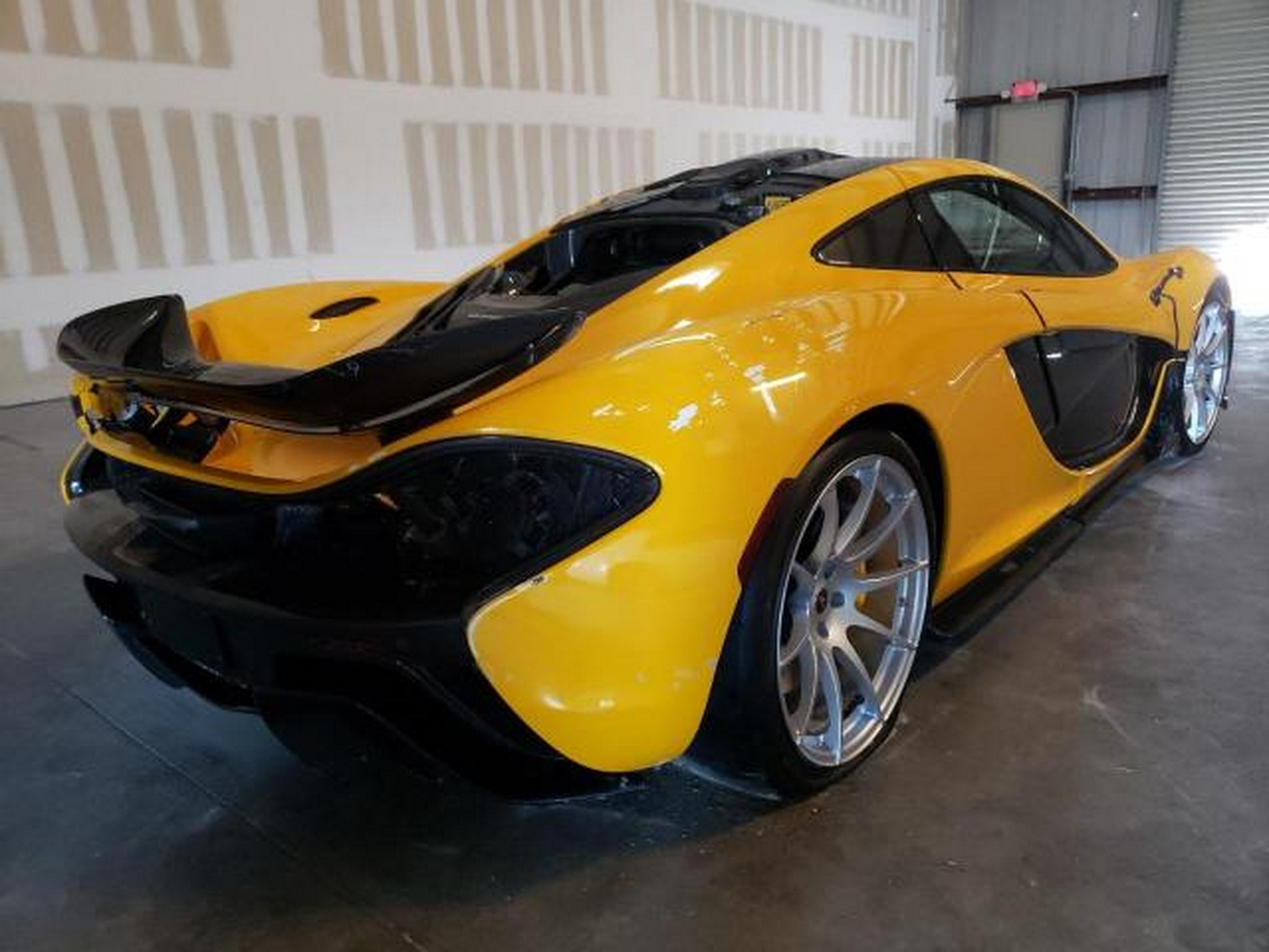 Famous Florida Flooded McLaren P1 Is Back For Sale After $400k Winning Bid Rejected