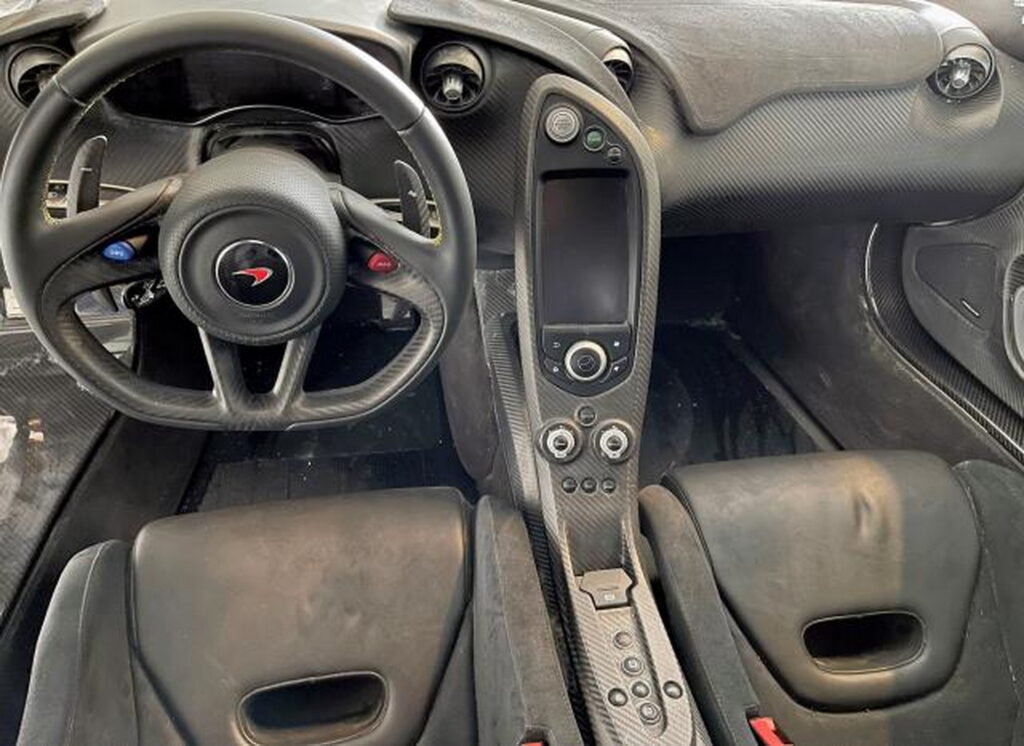 Famous Florida Flooded McLaren P1 Is Back For Sale After 400k Winning