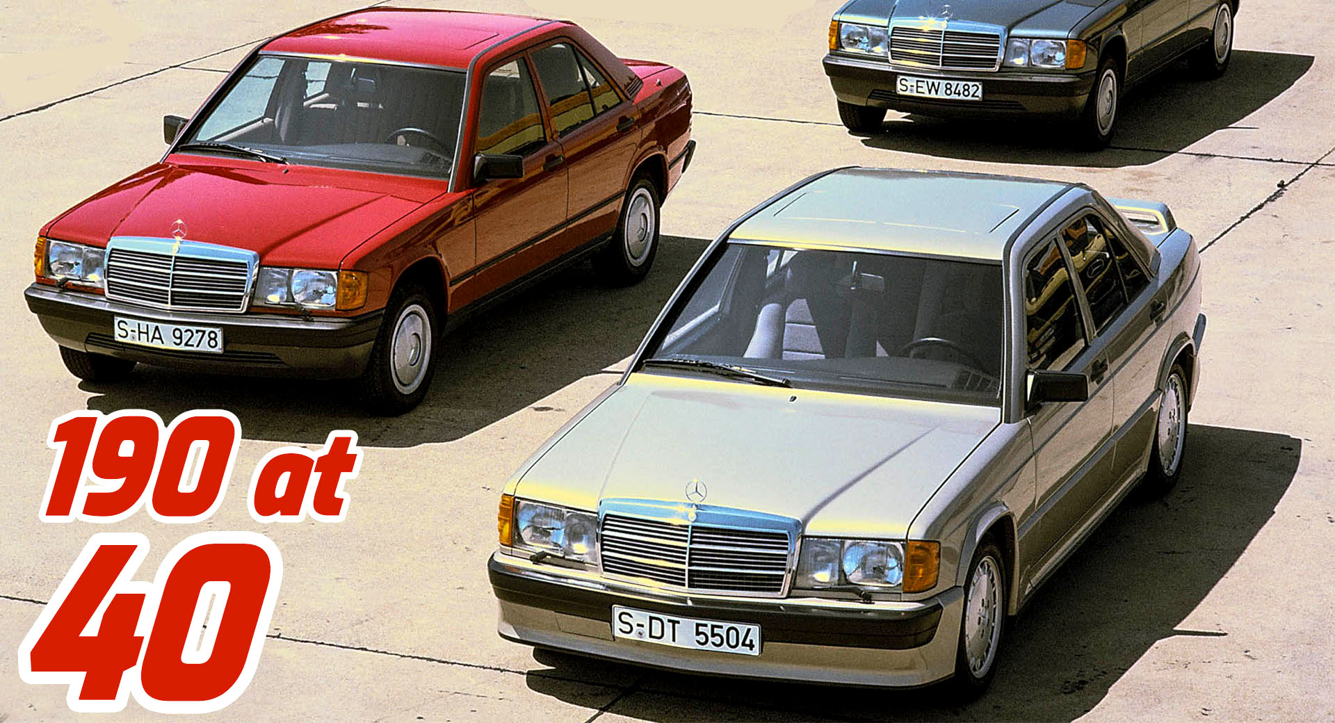 190 à 40 ans : comment le bébé Benz a tout changé pour Mercedes – et pour BMW