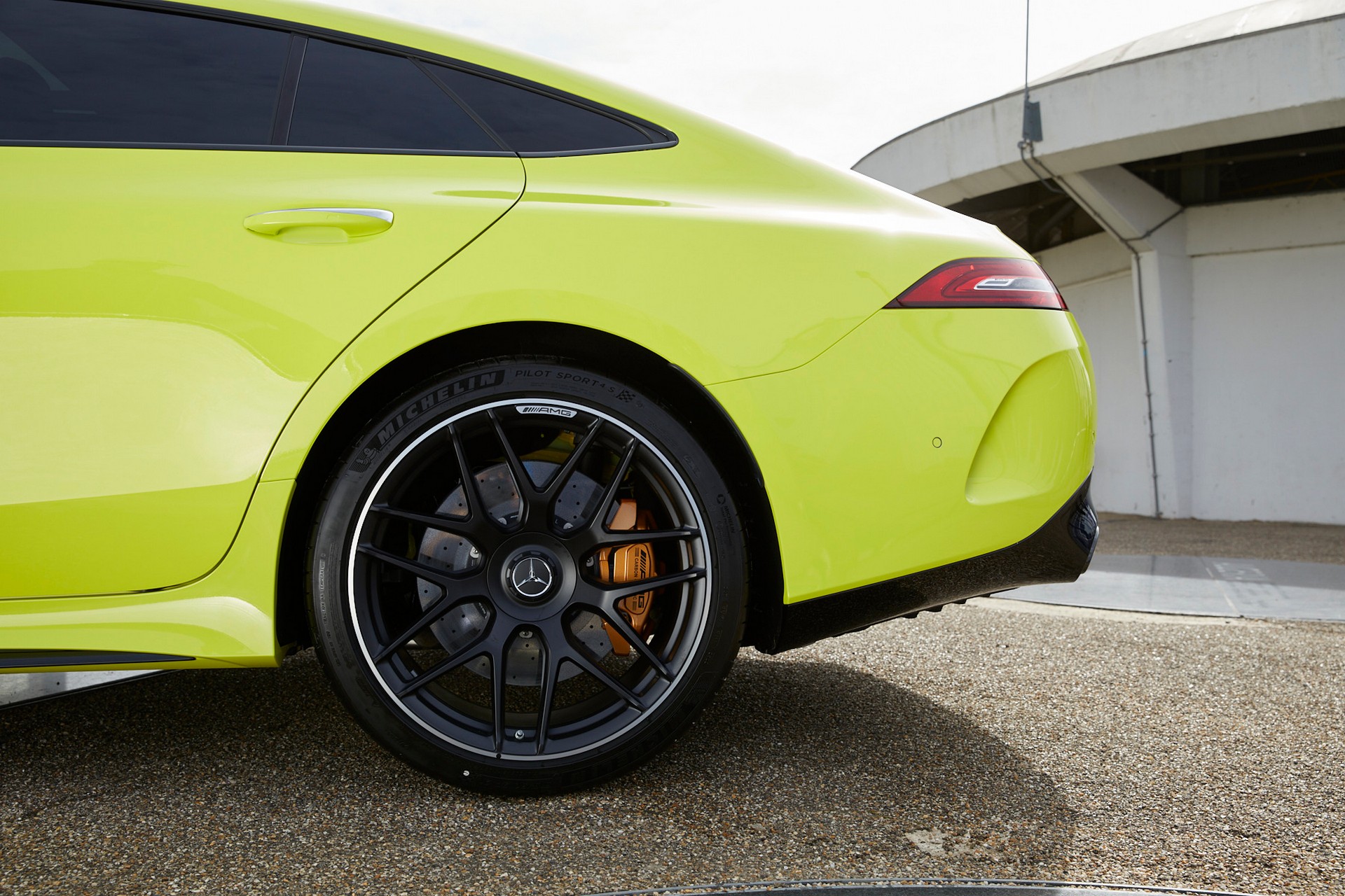 Mercedes-AMG’s Bright Yellow GT 63 S E Was Designed With Tennis Legend Roger Federer