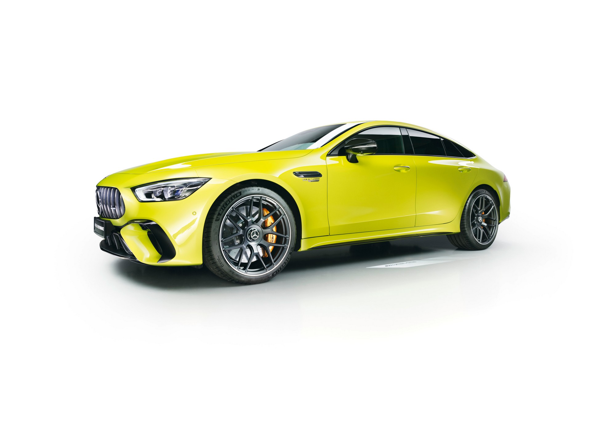 Mercedes-AMG’s Bright Yellow GT 63 S E Was Designed With Tennis Legend Roger Federer