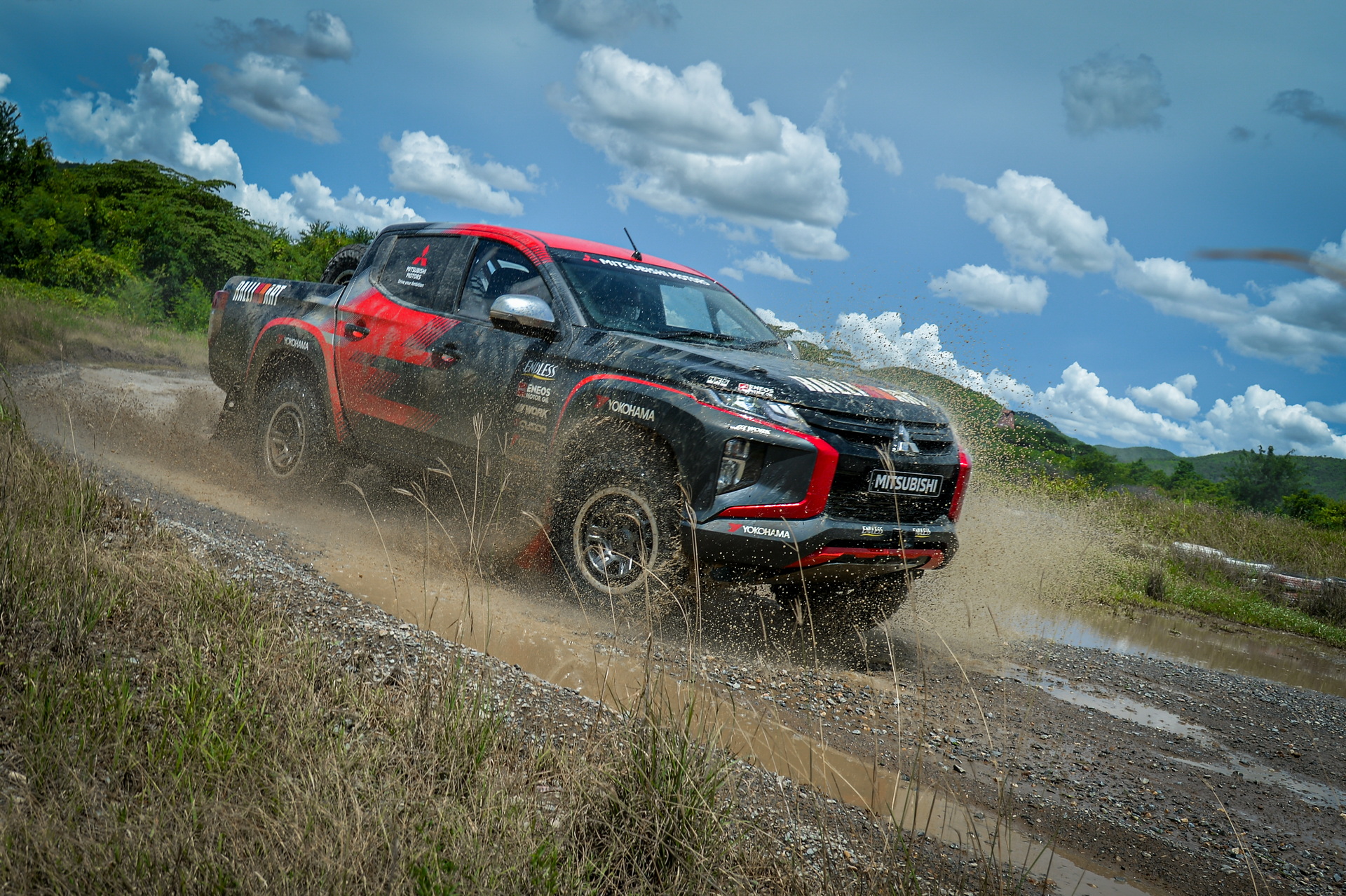 Mitsubishi Ralliart’s Triton Rally Truck Makes Victorious Debut At The Asia Cross Country Rally