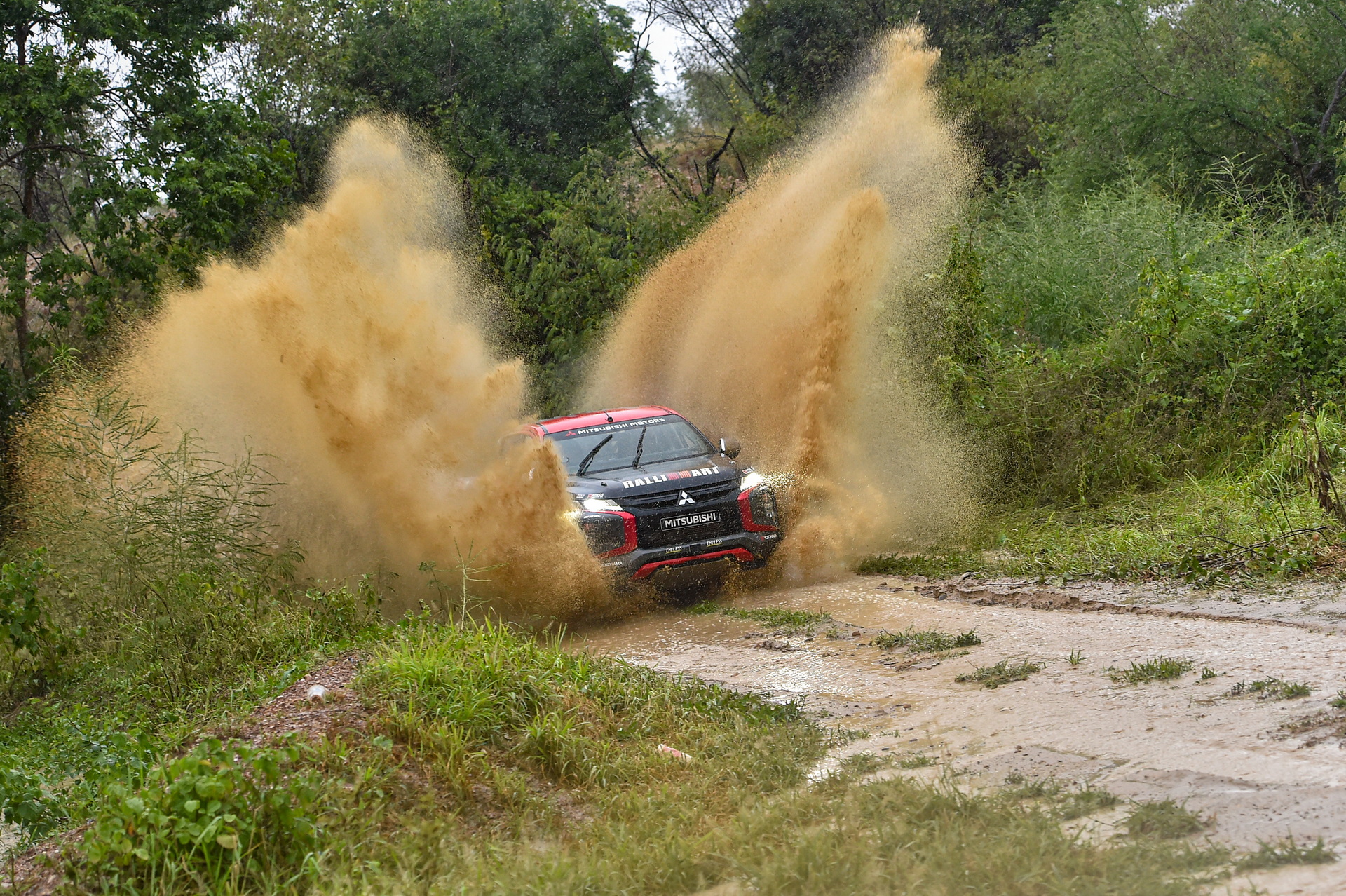 Mitsubishi Ralliart’s Triton Rally Truck Makes Victorious Debut At The Asia Cross Country Rally