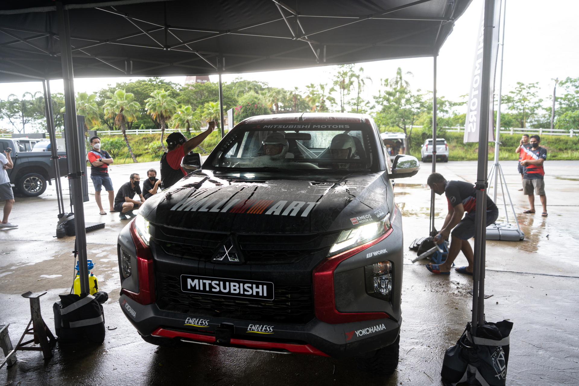 Mitsubishi Ralliart’s Triton Rally Truck Makes Victorious Debut At The Asia Cross Country Rally