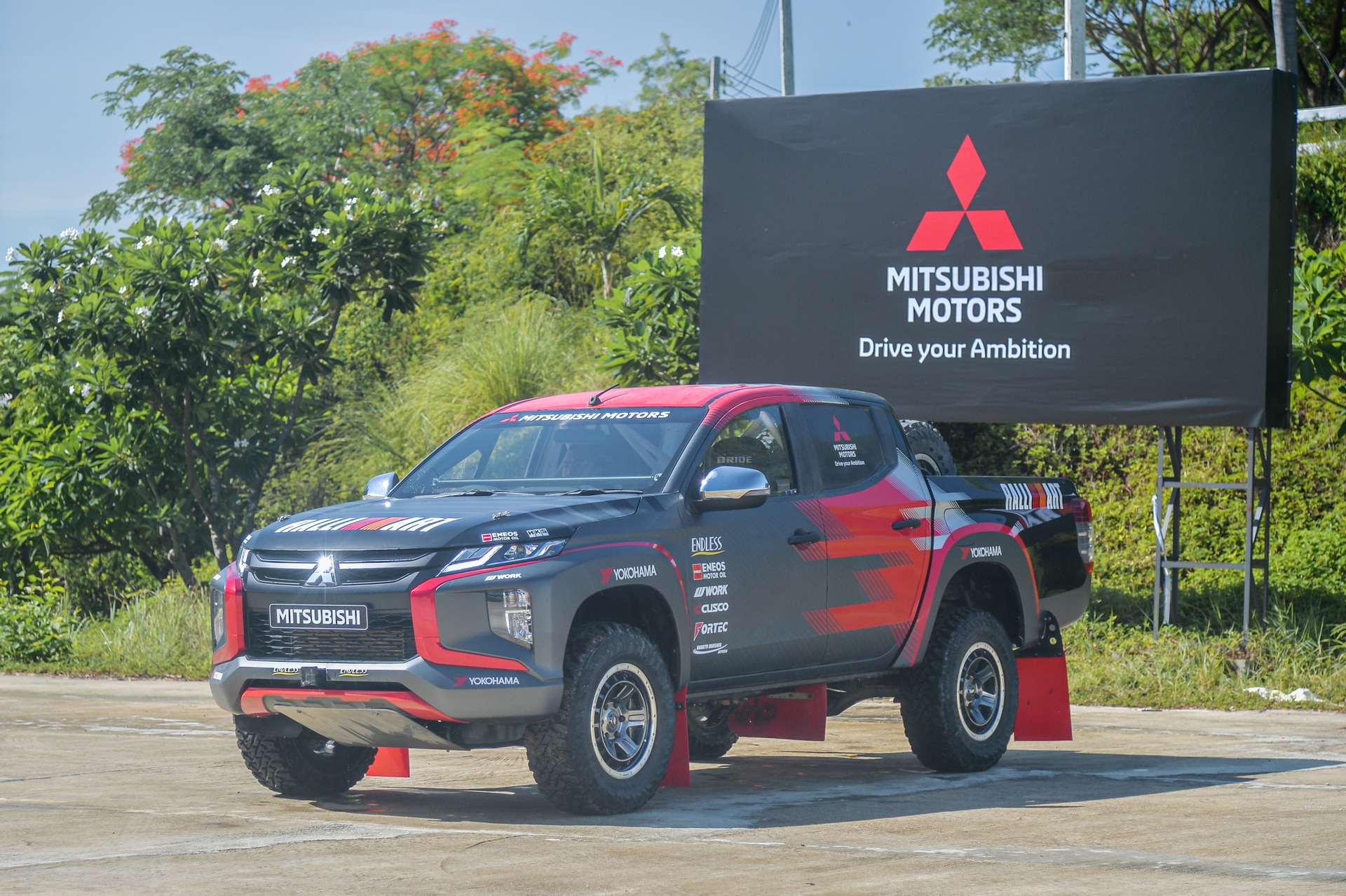 Mitsubishi Ralliart’s Triton Rally Truck Makes Victorious Debut At The Asia Cross Country Rally