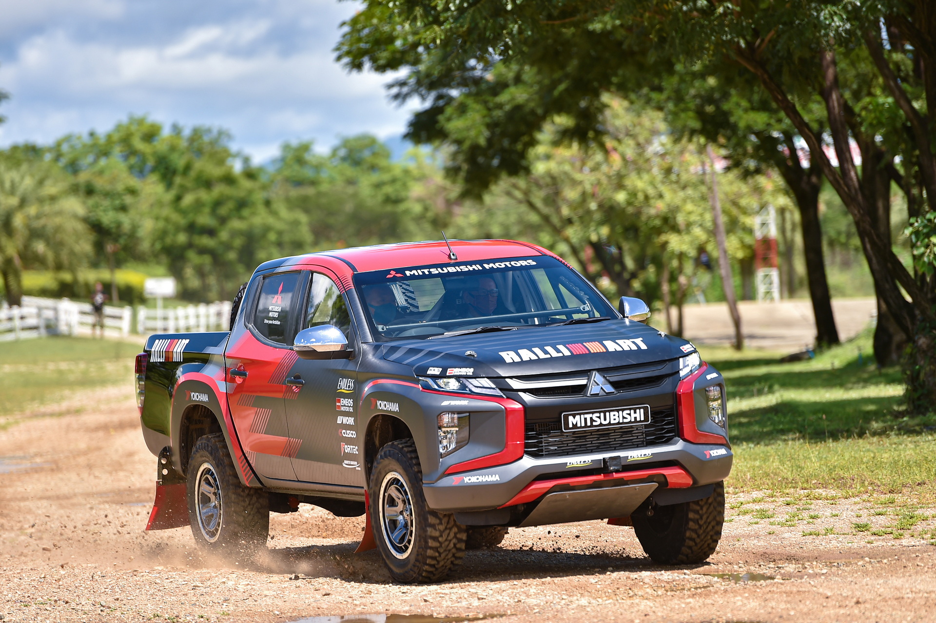 Mitsubishi Ralliart’s Triton Rally Truck Makes Victorious Debut At The Asia Cross Country Rally