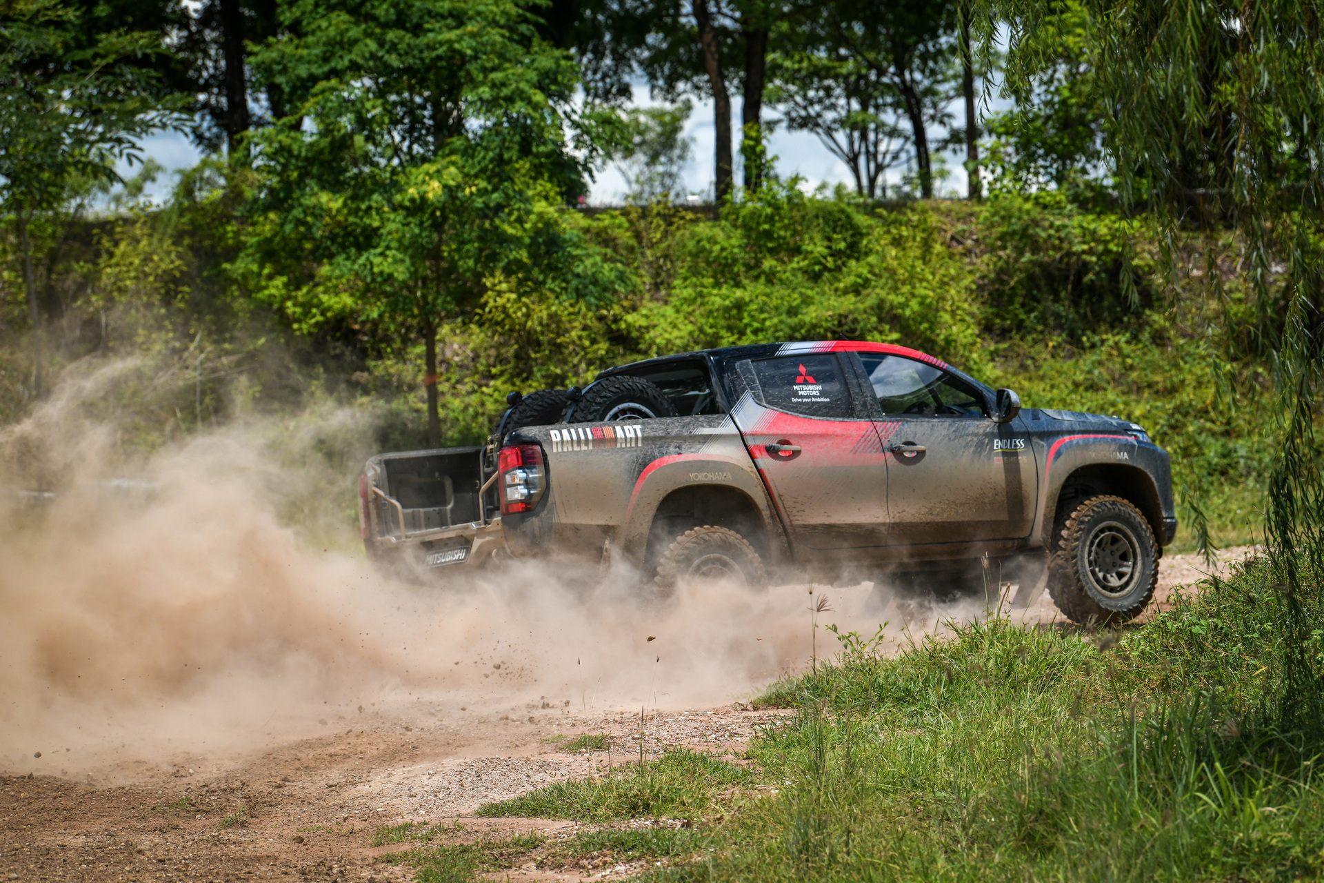 Mitsubishi Ralliart’s Triton Rally Truck Makes Victorious Debut At The Asia Cross Country Rally