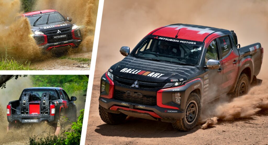  Mitsubishi Ralliart’s Triton Rally Truck Makes Victorious Debut At The Asia Cross Country Rally