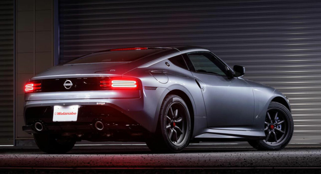  This 2023 Nissan Z Looks Just About Perfect On Watanabe Wheels