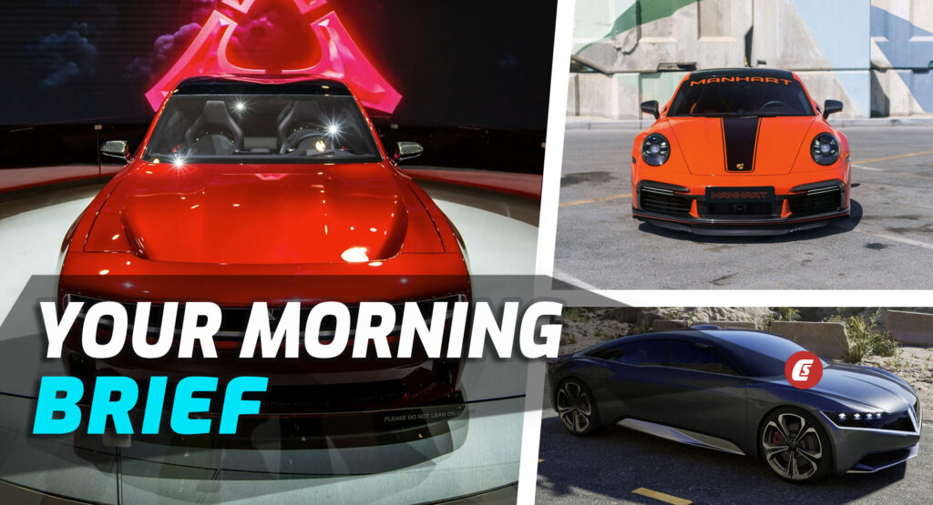  Dodge At SEMA, BeyonCa GT Opus 1, And Manhart’s 911 Turbo TR 800: Your Morning Brief