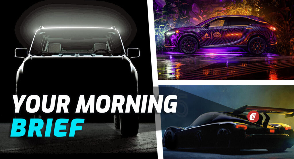  Scout SUV Teaser, Radical’s Project 25, And Scary Tesla Crash In China: Your Morning Brief