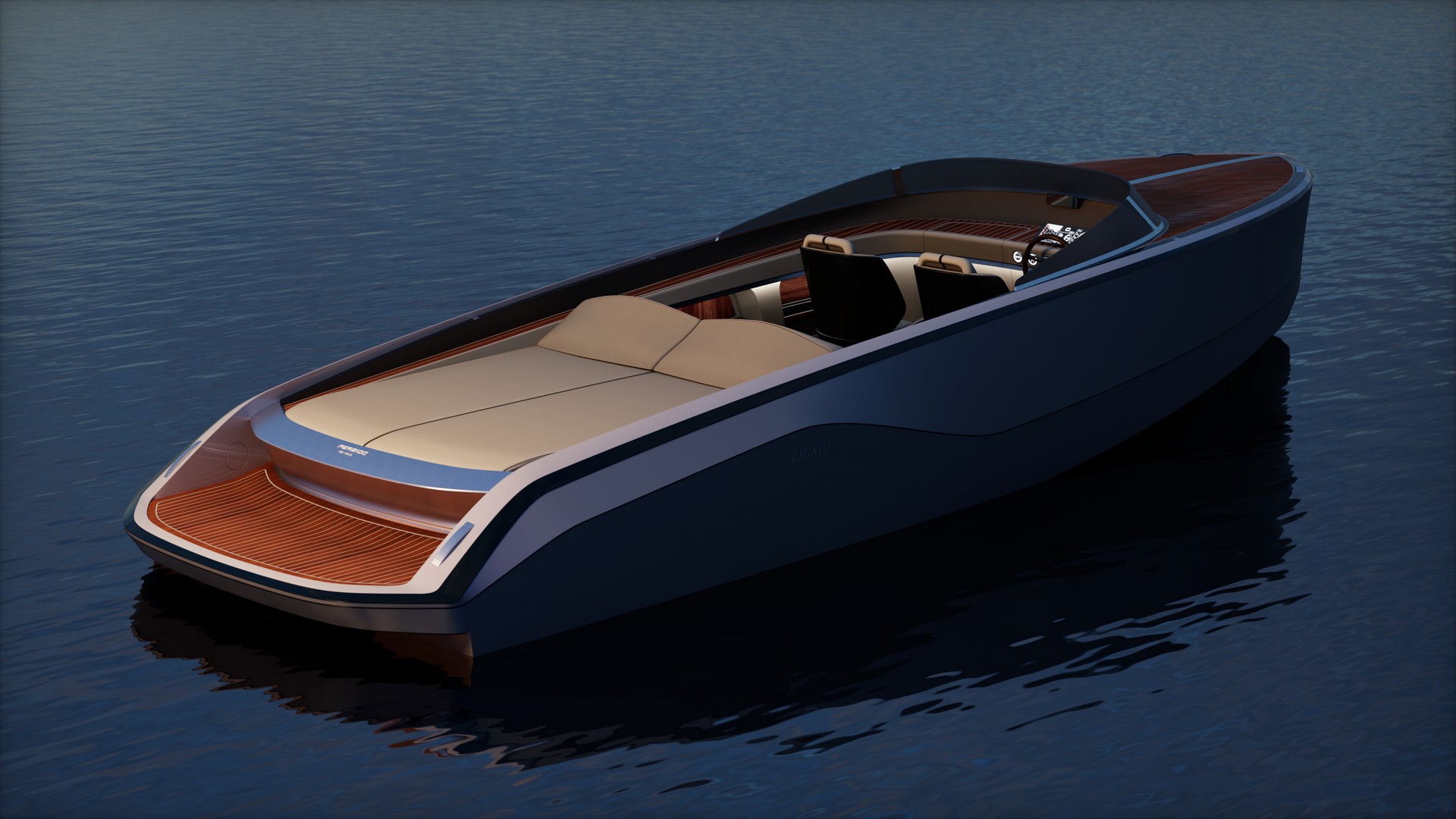 Zagato’s Latest Model Is A Stunning And Luxurious Electric Hyperboat