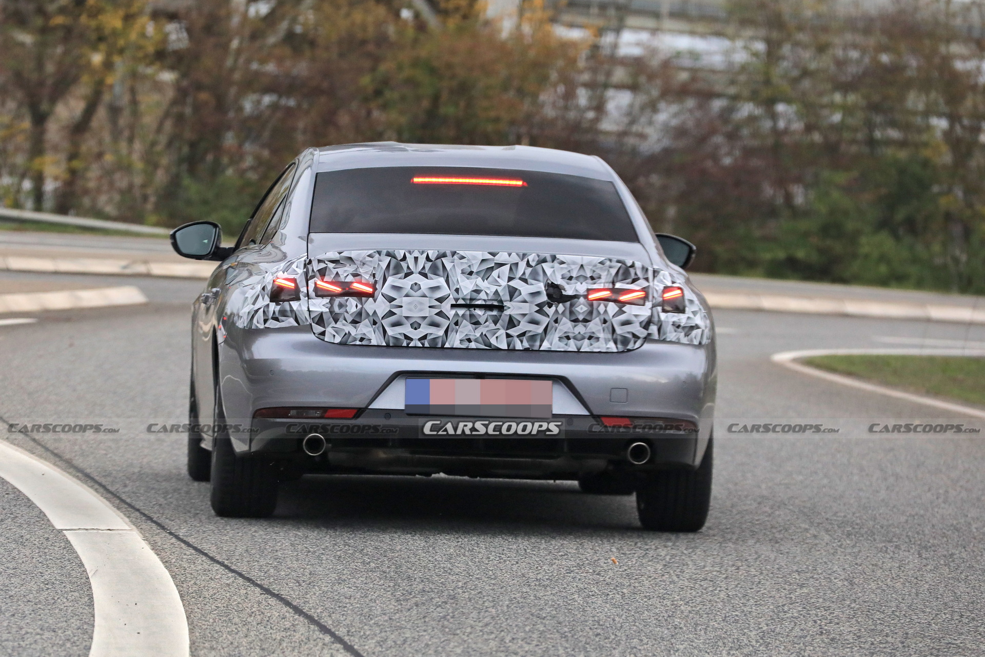 2023 Peugeot 508 Facelift Spied In Both Sedan And Wagon Forms