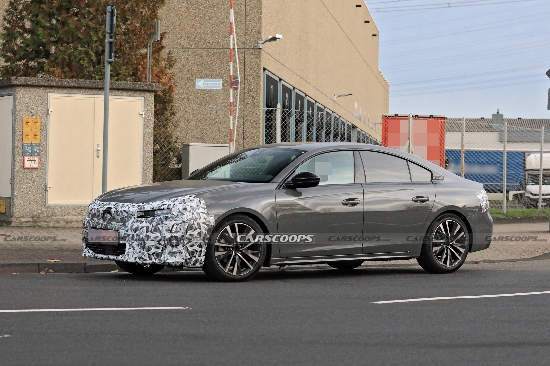 2023 Peugeot 508 Facelift Spied In Both Sedan And Wagon Forms