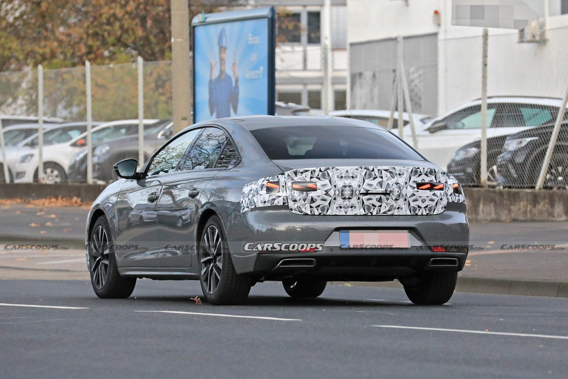 2023 Peugeot 508 Facelift Spied In Both Sedan And Wagon Forms