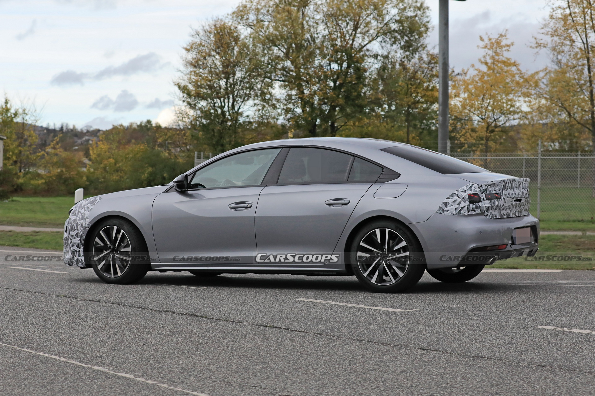 2023 Peugeot 508 Facelift Spied In Both Sedan And Wagon Forms