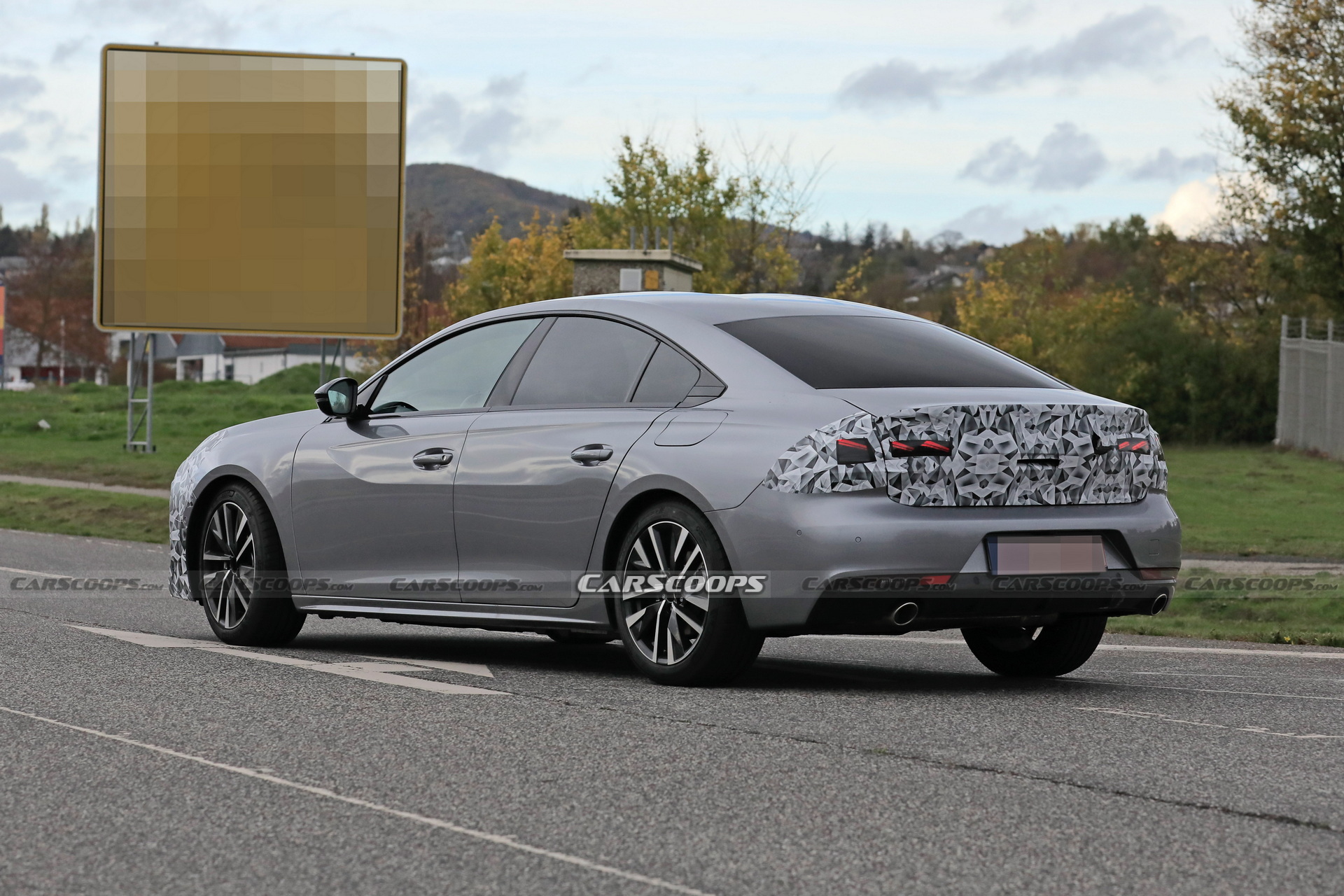2023 Peugeot 508 Facelift Spied In Both Sedan And Wagon Forms