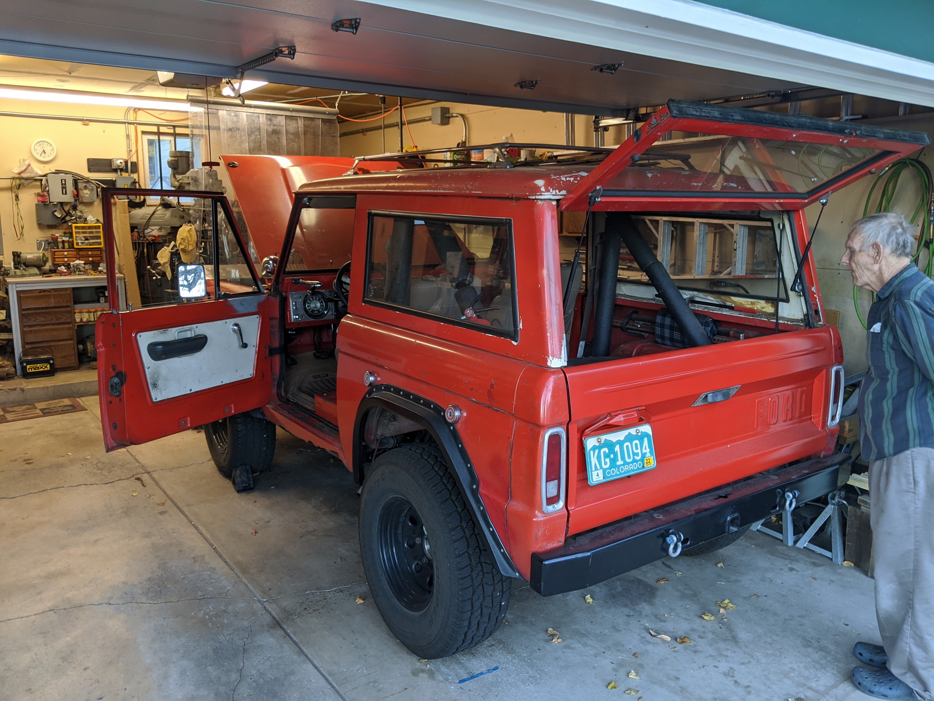 One Man And The Ford Bronco He’s Built Over A Lifetime