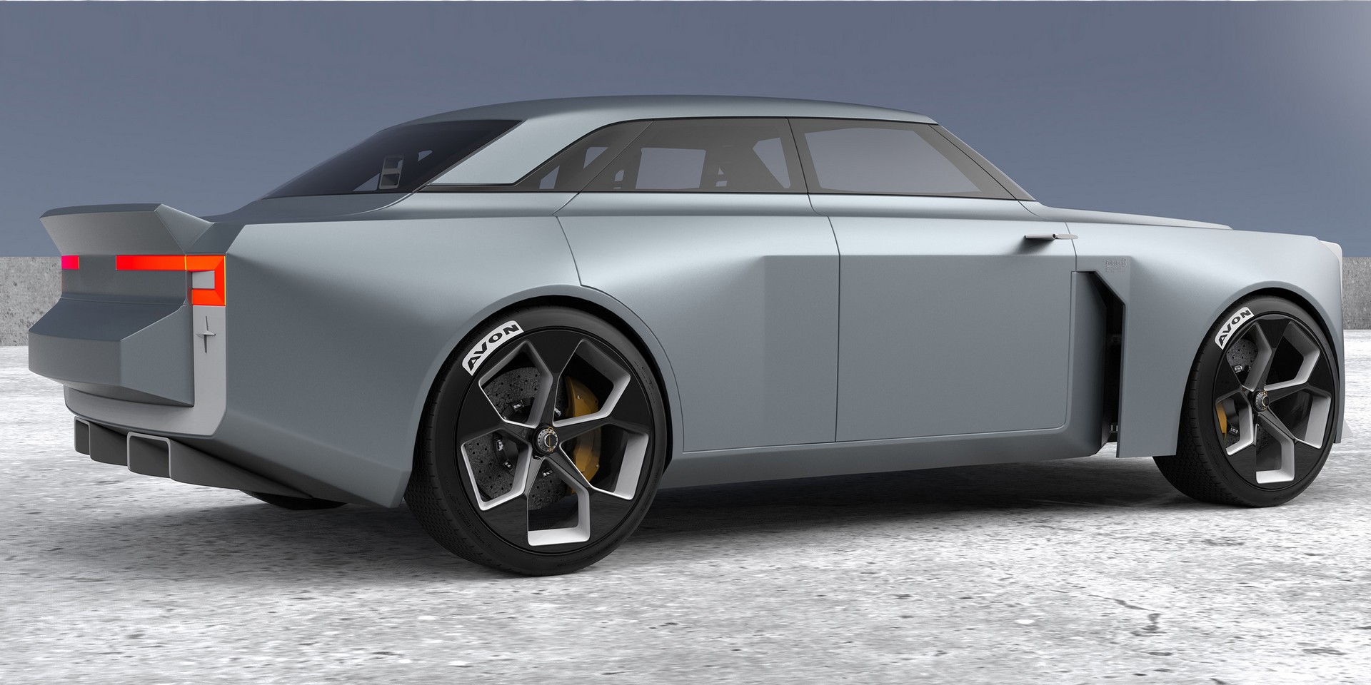 Polestar 4040 Fictional Study Pays Squared Off Tribute To The Volvo 240