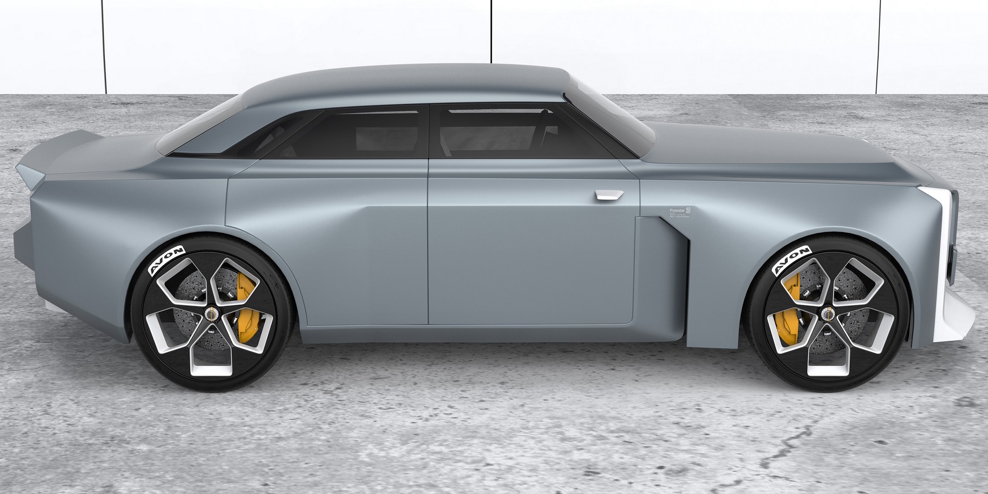 Polestar 4040 Fictional Study Pays Squared Off Tribute To The Volvo 240