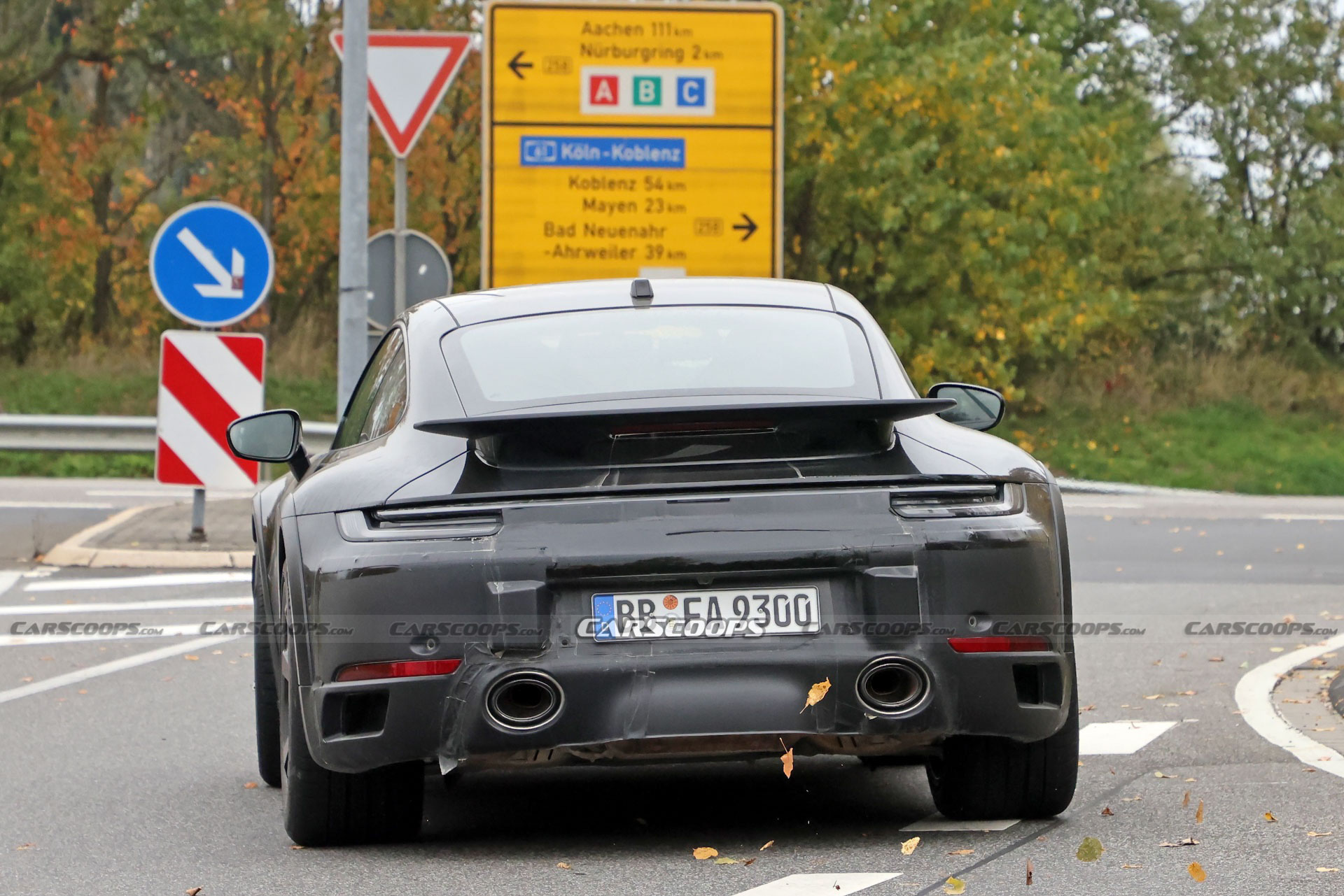 Do These New Spy Shots Reveal The Porsche 911 Dakar’s Air Suspension?