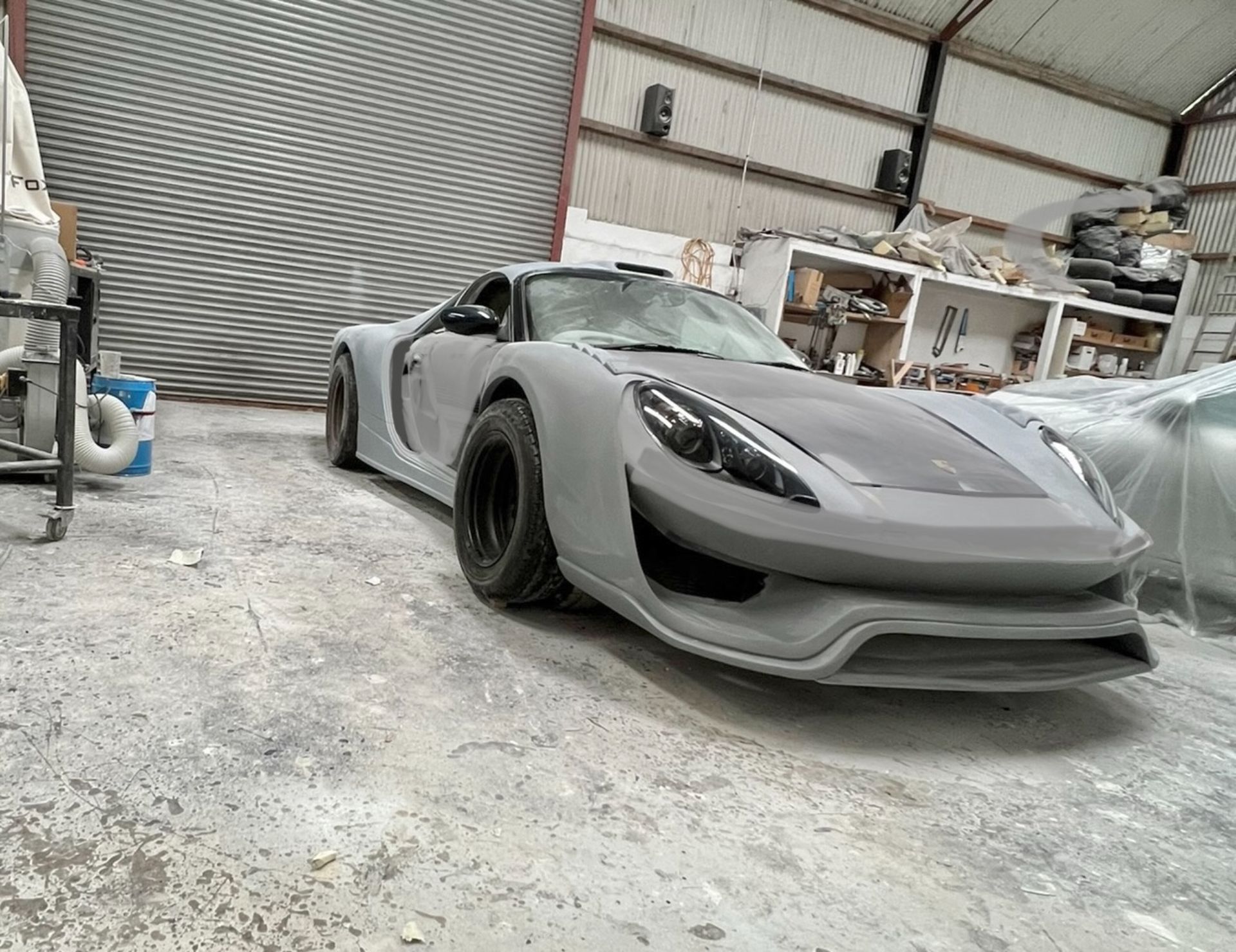 Porsche Boxster GT1 By Vale Automotive Will Be 2 Feet Wider Than Stock