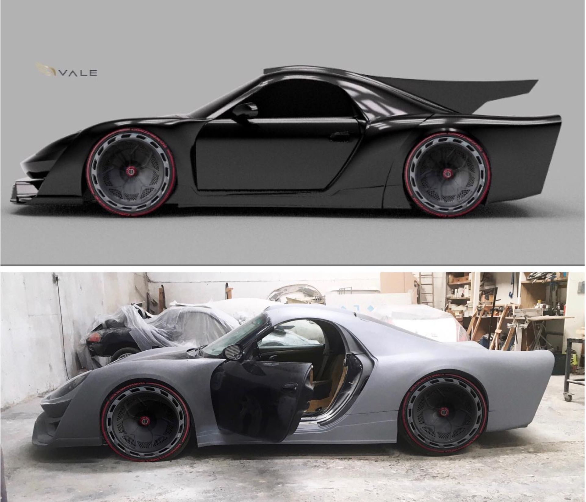 Porsche Boxster GT1 By Vale Automotive Will Be 2 Feet Wider Than Stock