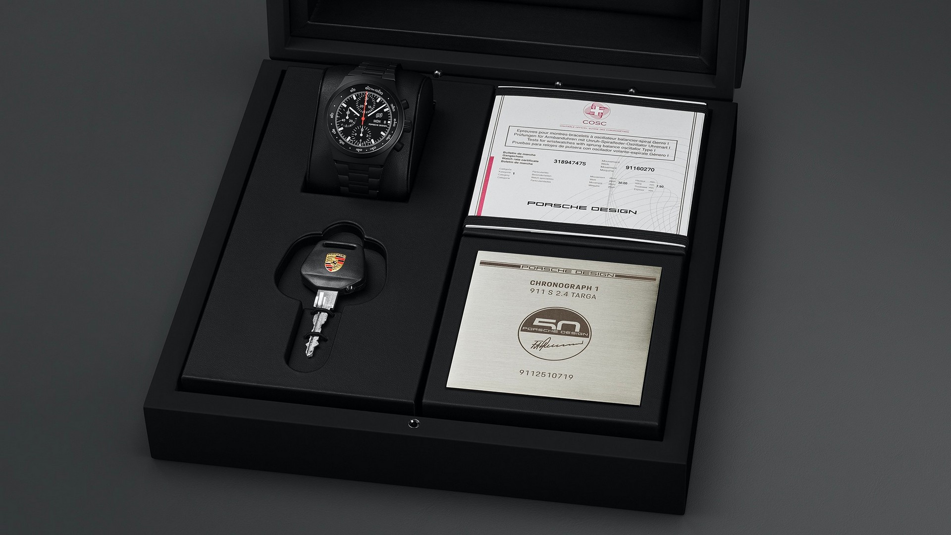 Porsche Design Auctioning This Unique 1972 911 Targa And One-Off Timepiece