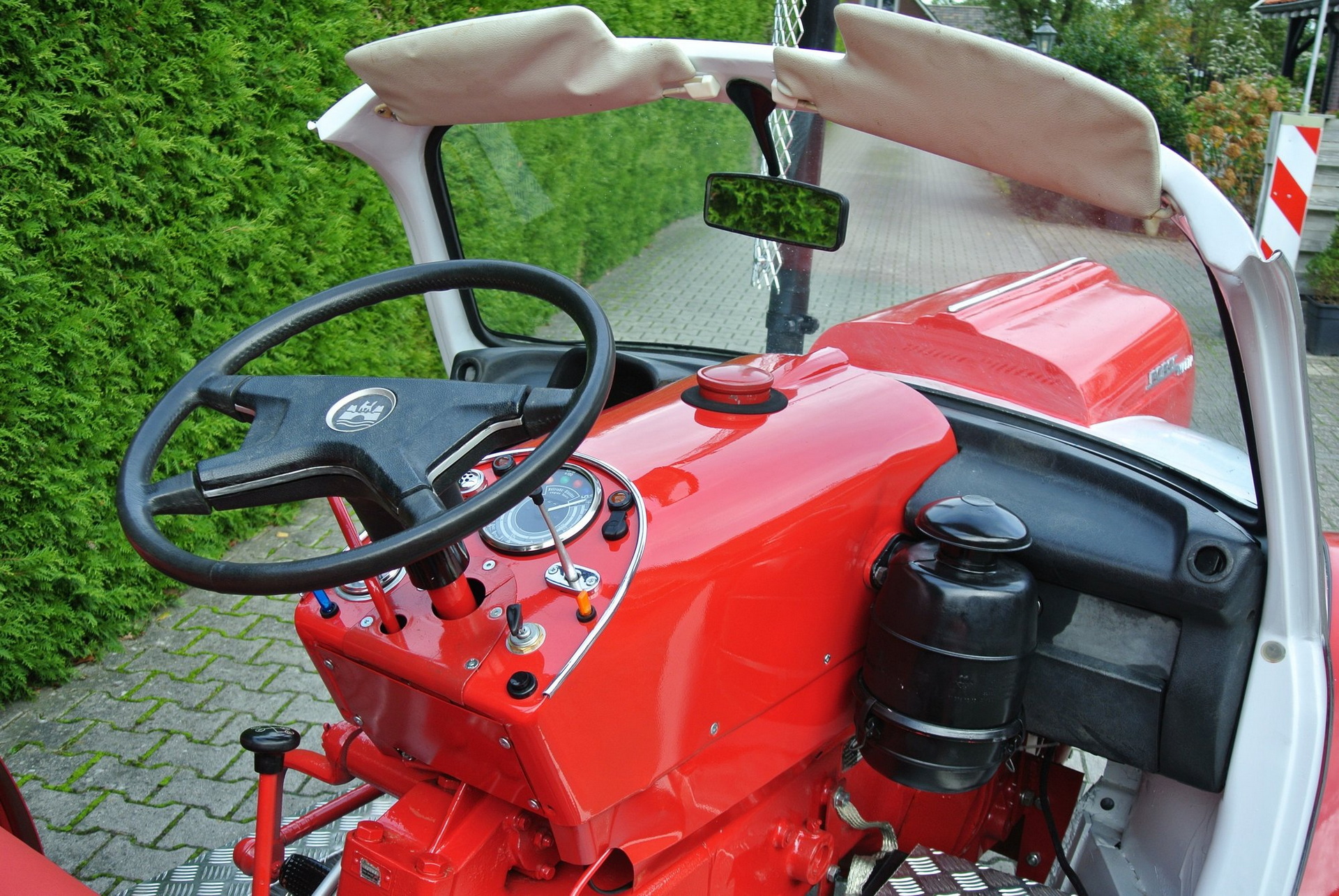 This Porsche Tractor Cosplaying As A VW Beetle Is Definitely An Acquired Taste