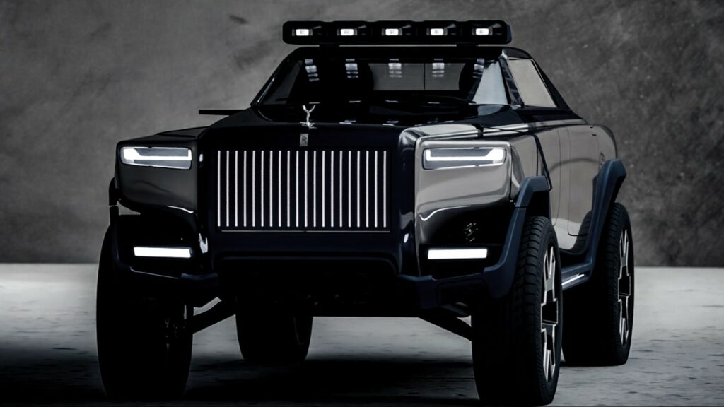 Rolls Royce Phantom Three 6x6 SUV Concept Car