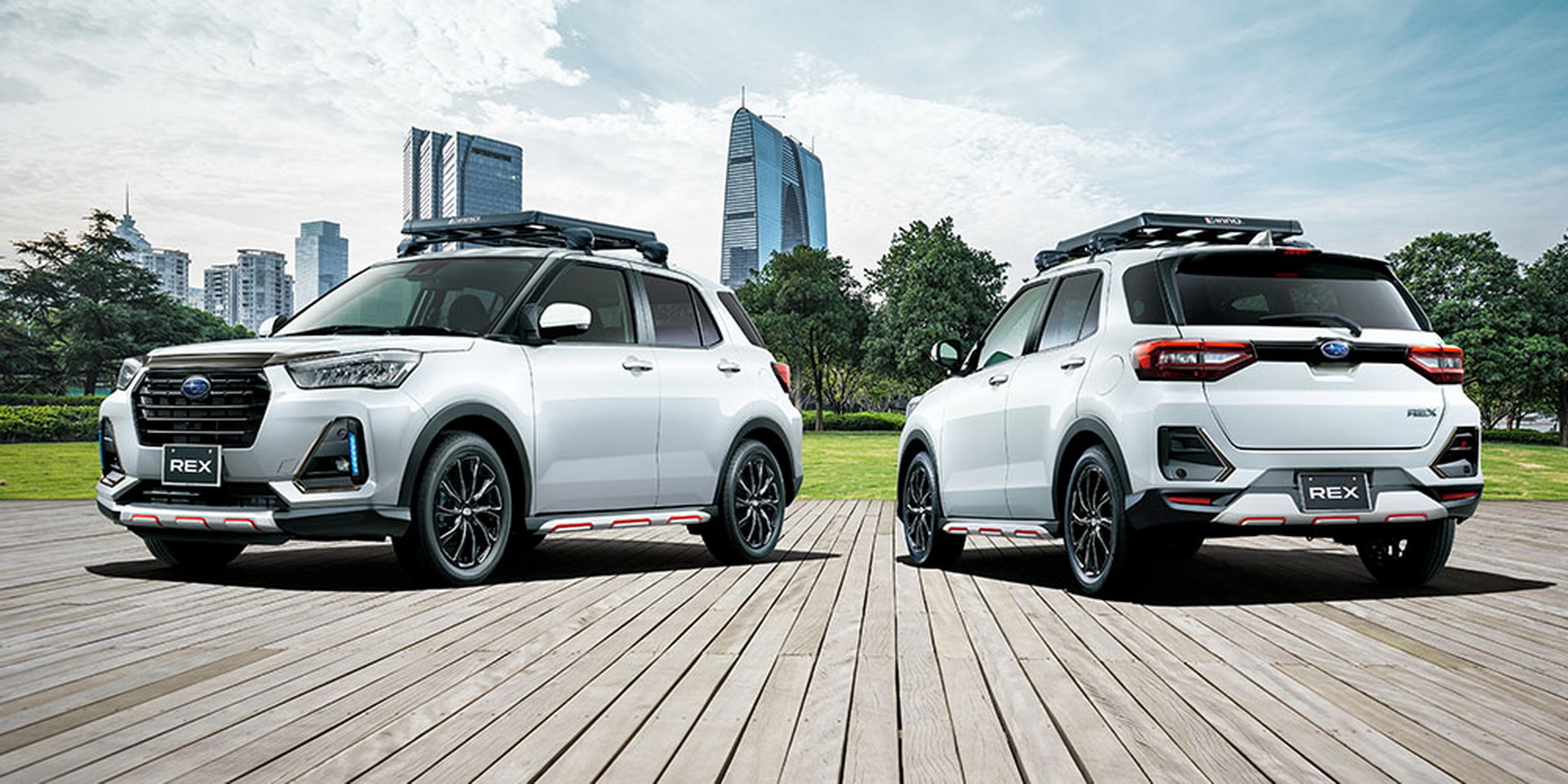 Subaru Rex Is A Triplet To The Daihatsu Rocky And Toyota Raize Urban SUVs