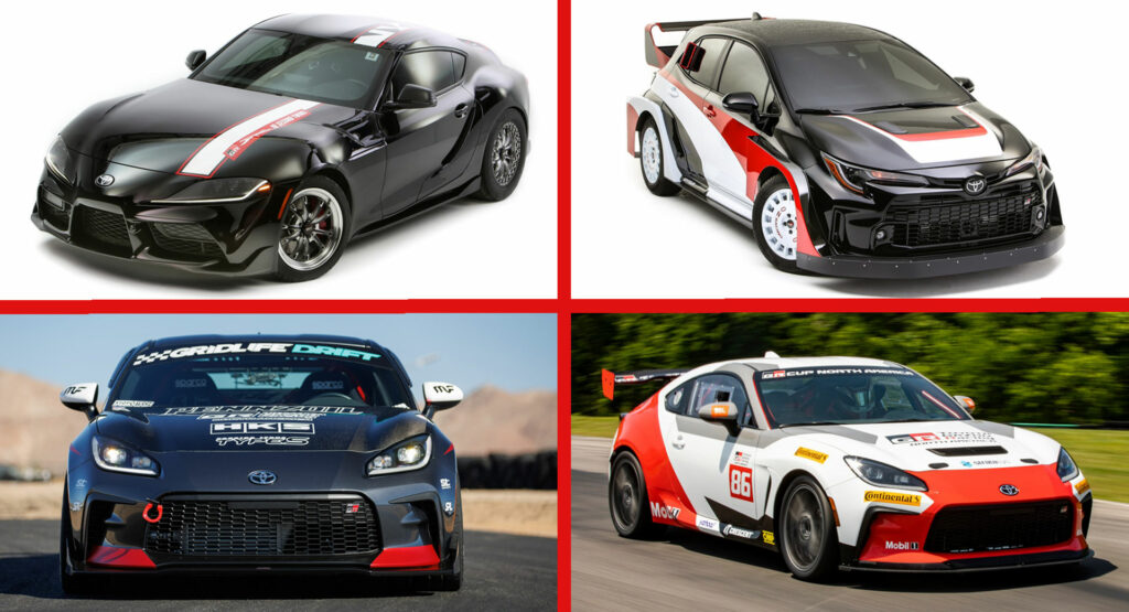  Toyota Shows GR Corolla Rally Concept, 620 HP Supras, And GR86 Daily Drifter At SEMA