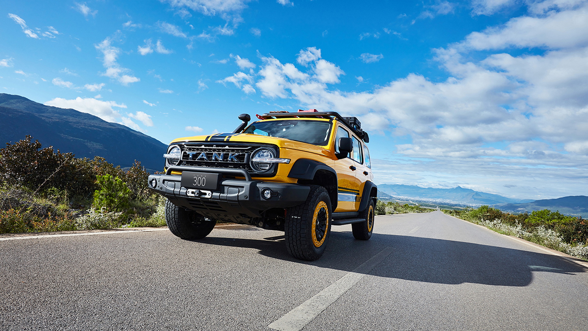 Tank 300 Frontier Edition Tastefully Combined With An Off-Road E-Bike