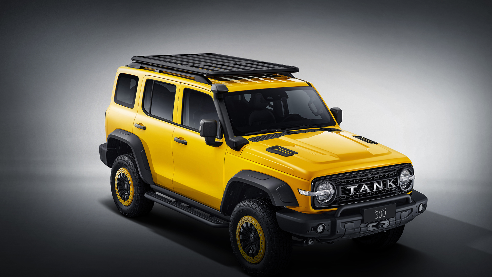 Tank 300 Frontier Edition Tastefully Combined With An Off-Road E-Bike