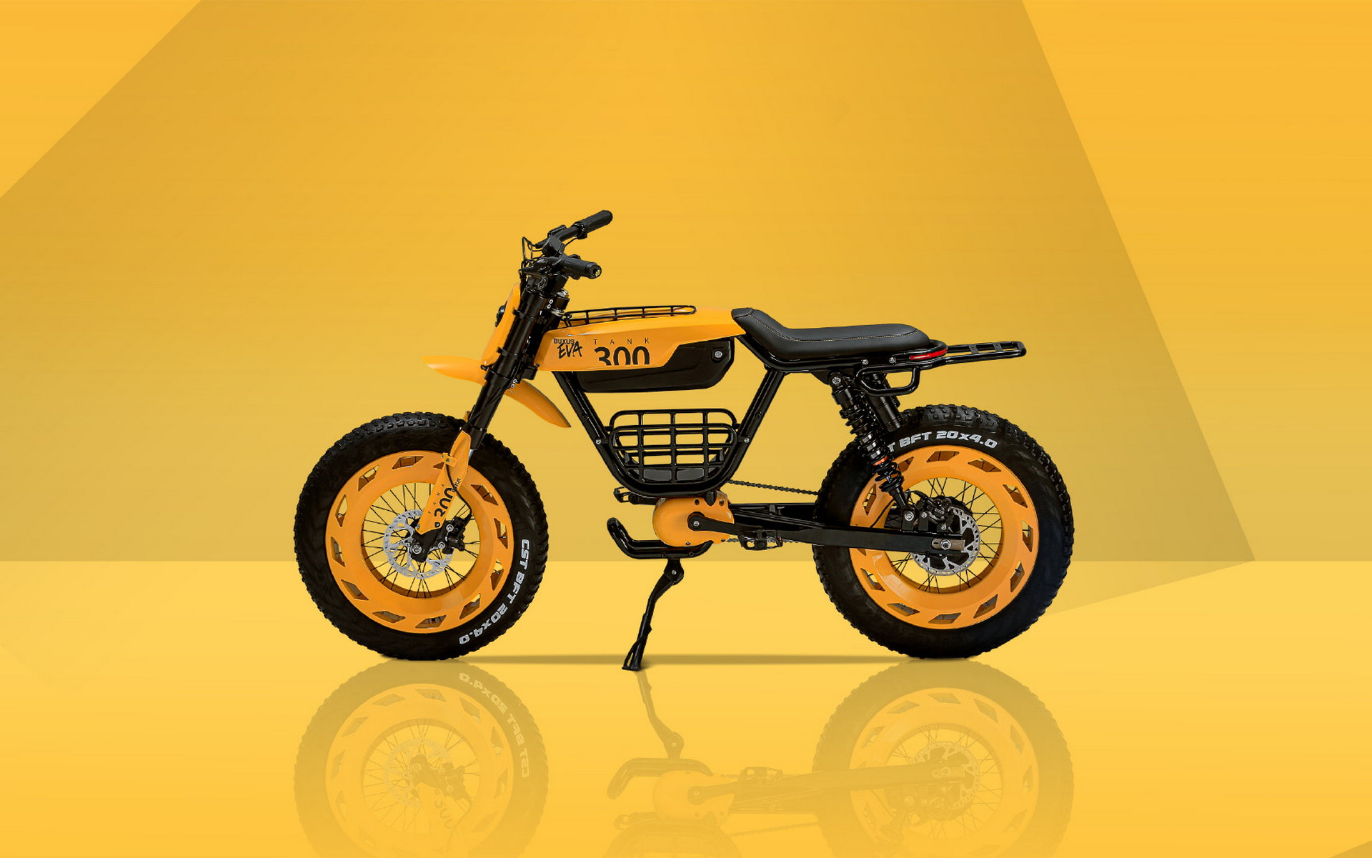 Tank 300 Frontier Edition Tastefully Combined With An Off-Road E-Bike