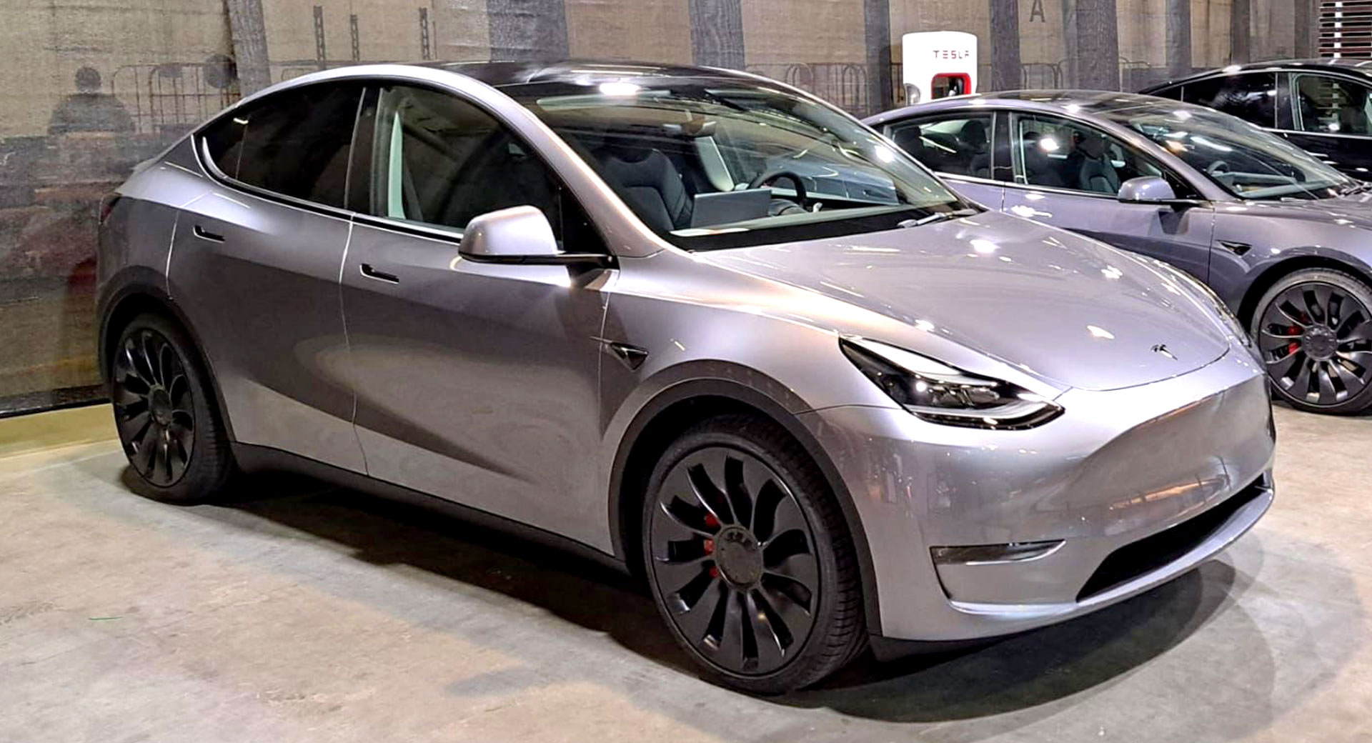 New Tesla Model Y Colors: Quicksilver & Midnight Cherry Red - T