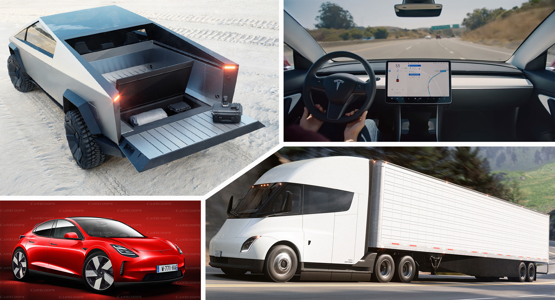 Tesla Future Cars : Voici ce qui arrive et quand, du Cybertruck au Baby Hatchback EV