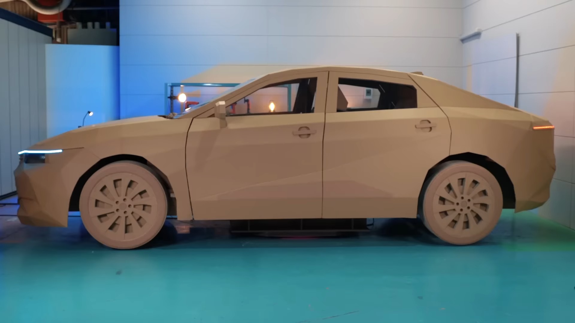 YouTuber Recreates The Toyota Crown Out Of Cardboard